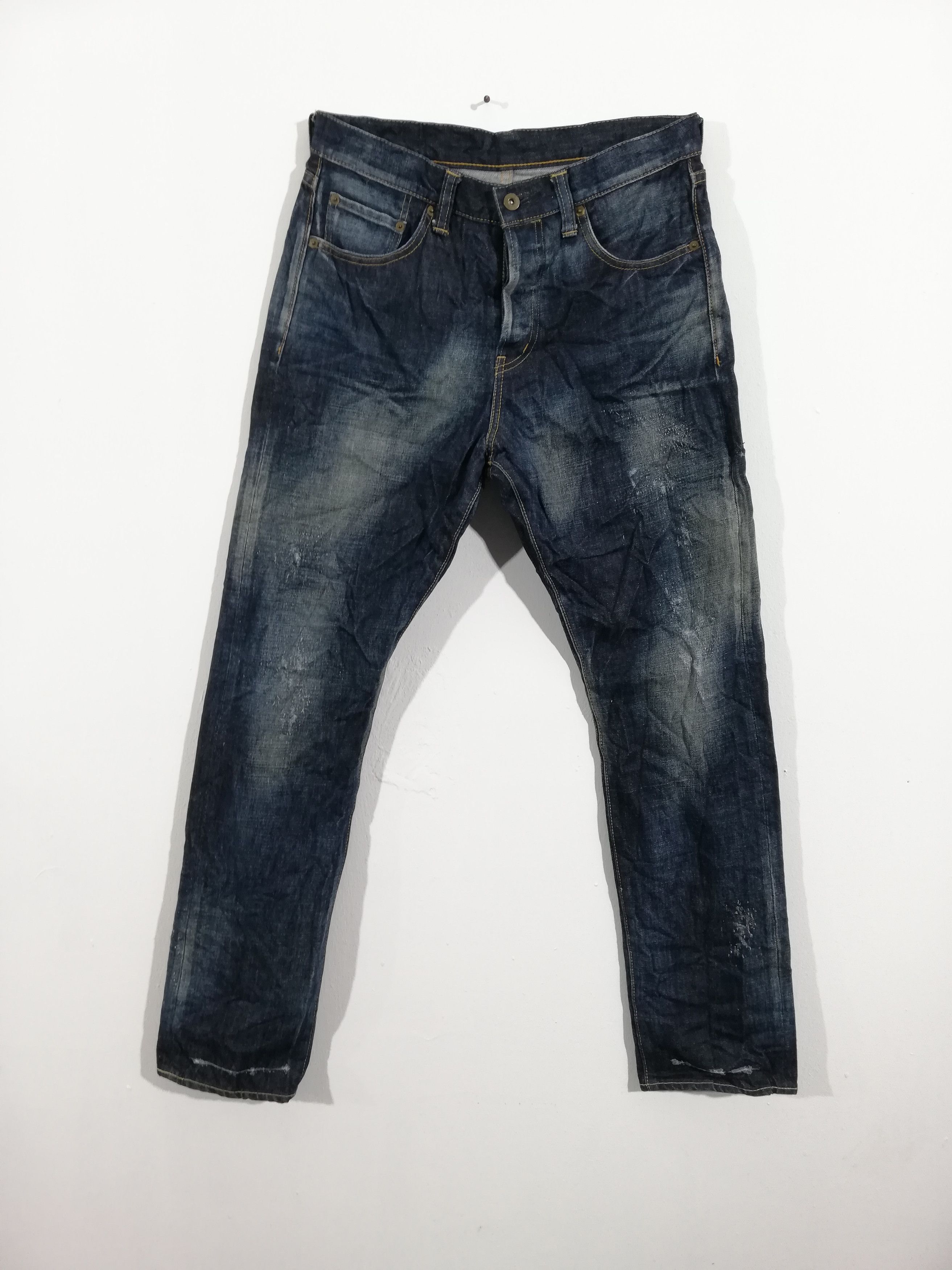Japanese Brand × Swagger Swagger Distressed Jeans Made in Japan Size US 33 - 1 Thumbnail