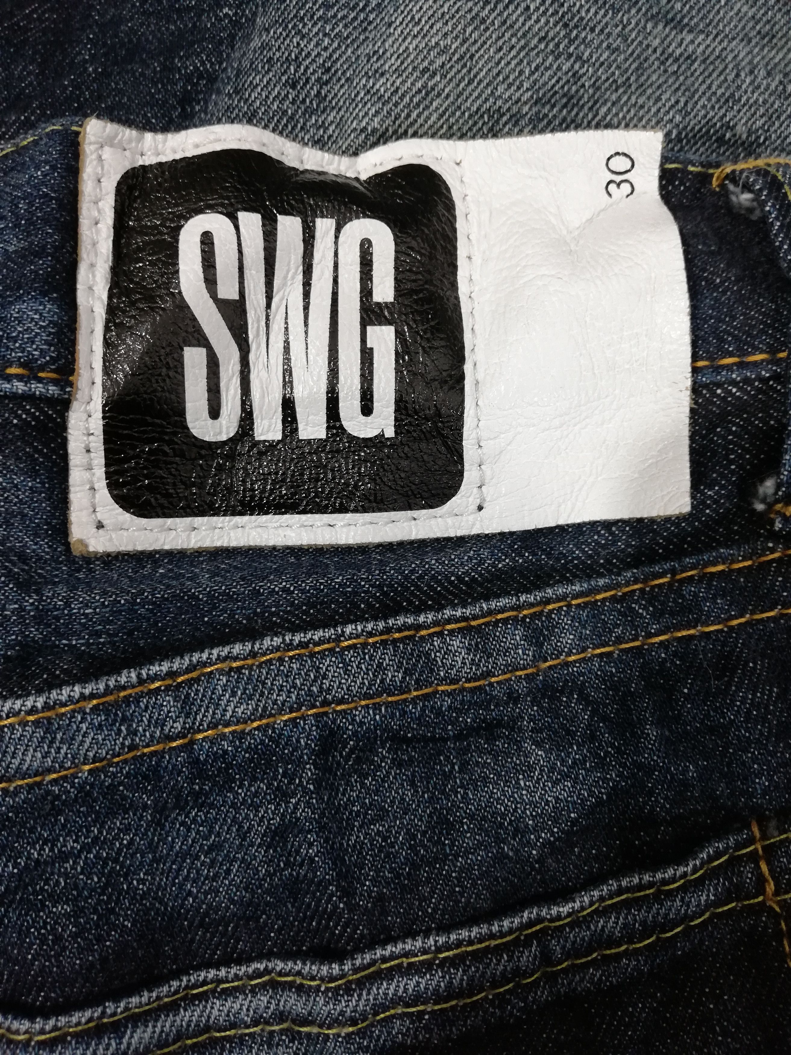 Japanese Brand × Swagger Swagger Distressed Jeans Made in Japan Size US 33 - 10 Thumbnail