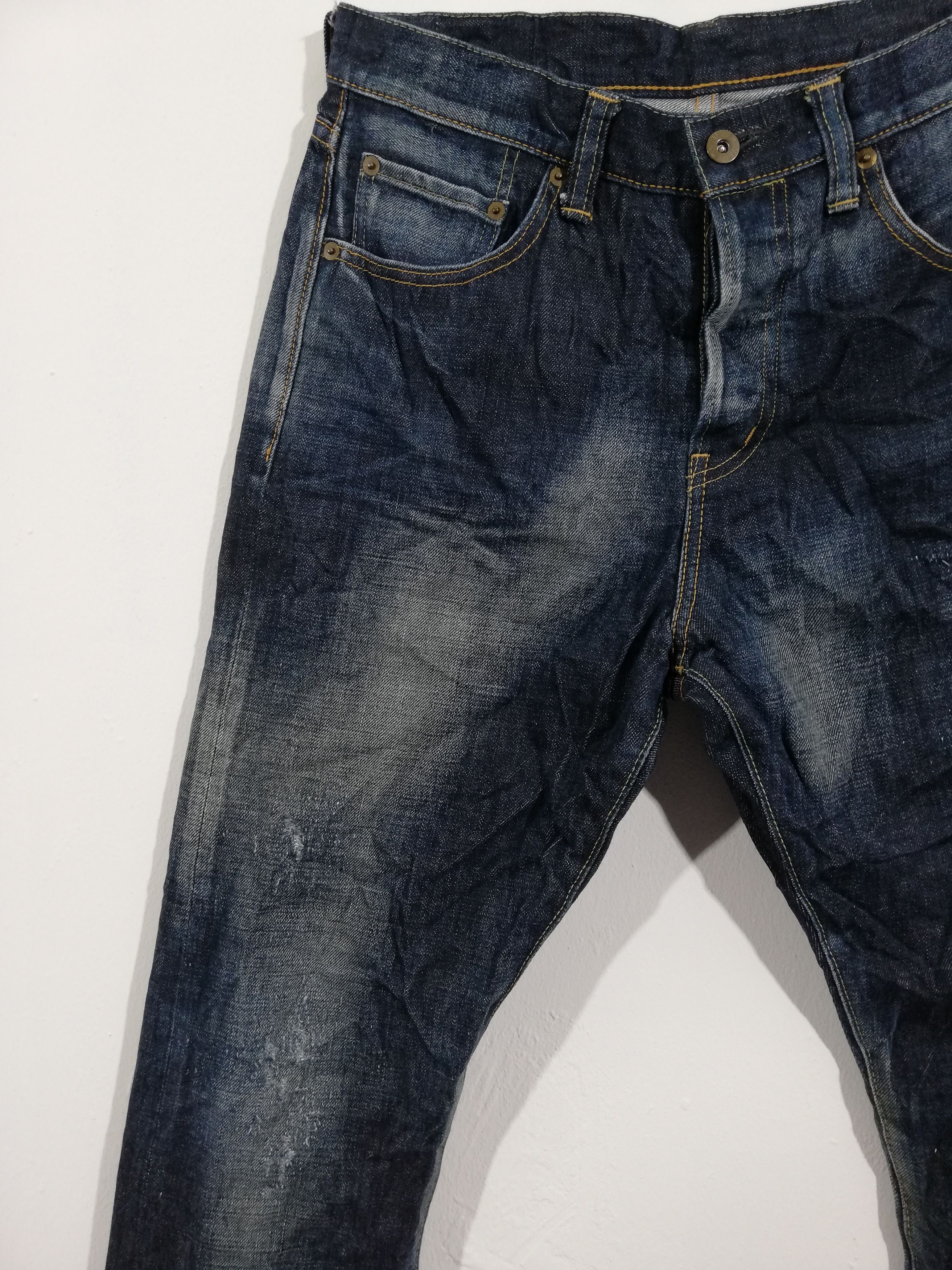 Japanese Brand × Swagger Swagger Distressed Jeans Made in Japan Size US 33 - 3 Thumbnail