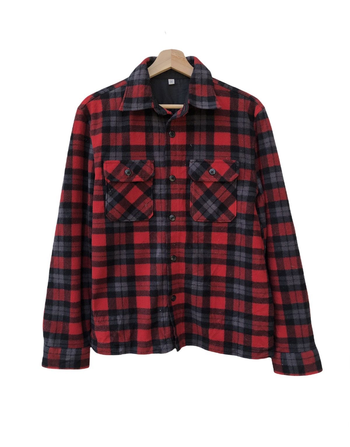Japanese Brand 🧨OFFER Japanese Brand Uniqlo Flannel Double Pocket Tartan Size US M / EU 48-50 / 2 - 1 Thumbnail