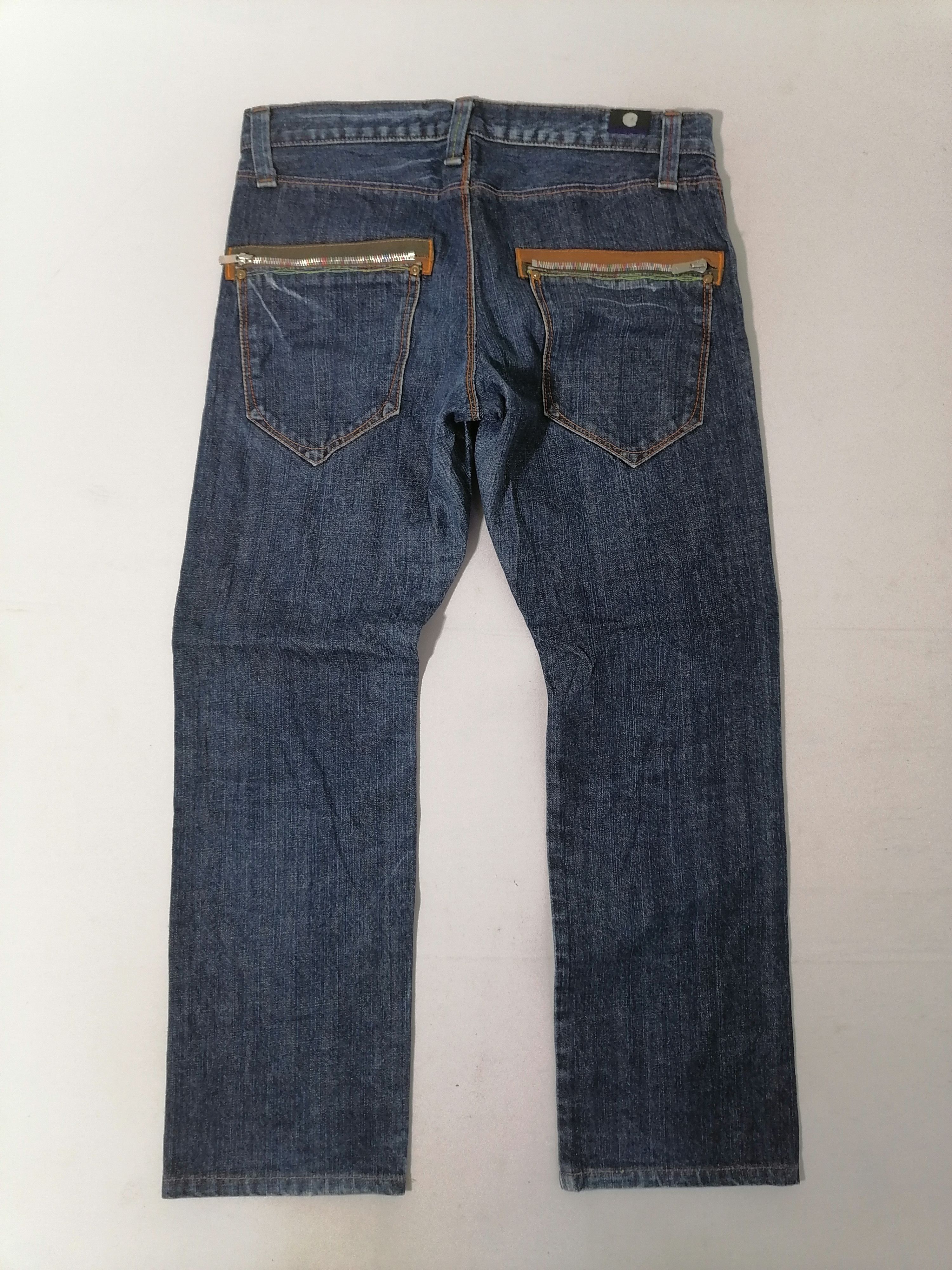Designer × Japanese Brand Union Made Blueway Jeans Size US 33 - 2 Thumbnail