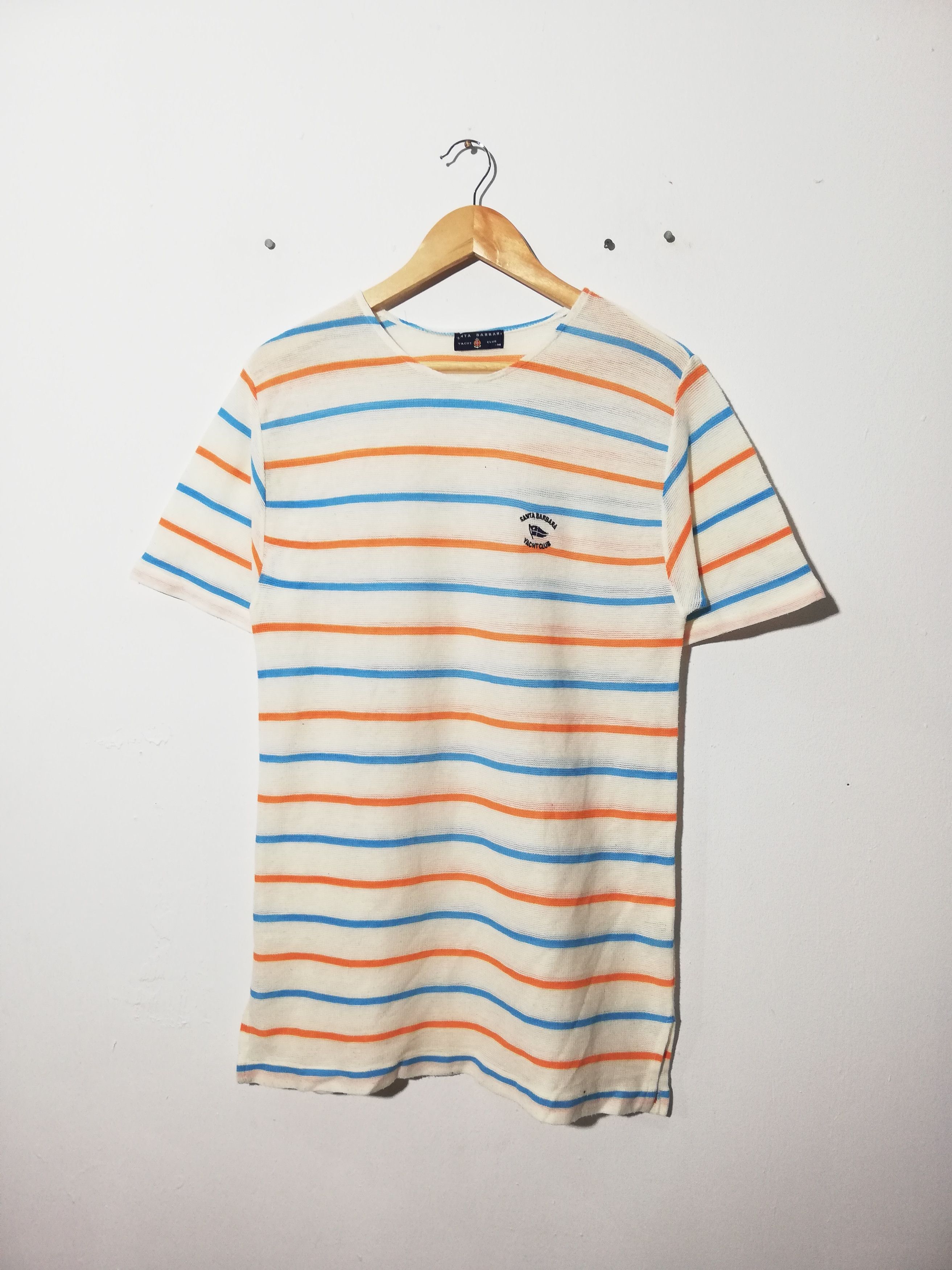 Japanese Brand × Vintage Vintage Santa Barbara Yacht Club Striped Size US M / EU 48-50 / 2 - 3 Thumbnail