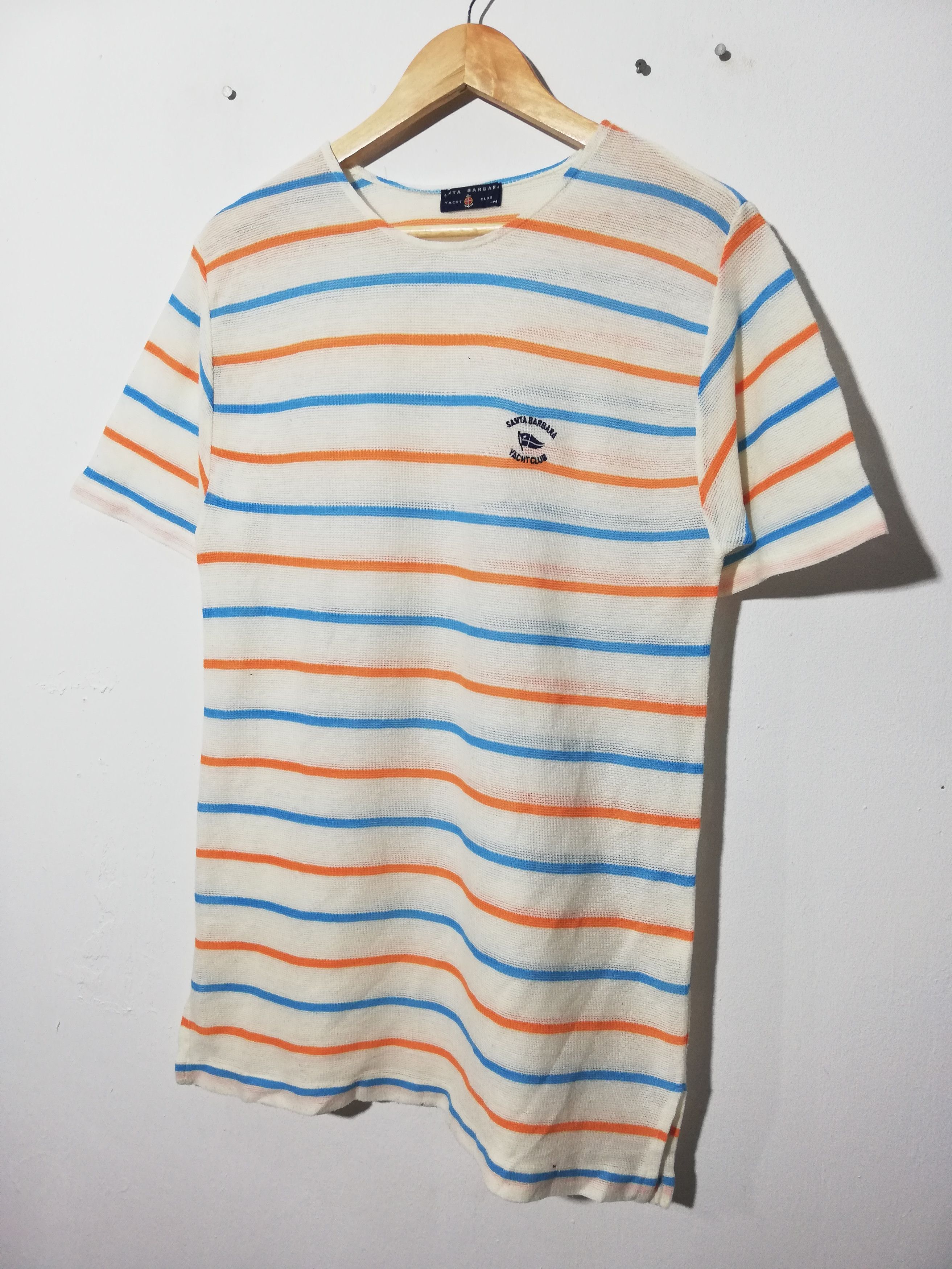 Japanese Brand × Vintage Vintage Santa Barbara Yacht Club Striped Size US M / EU 48-50 / 2 - 1 Thumbnail