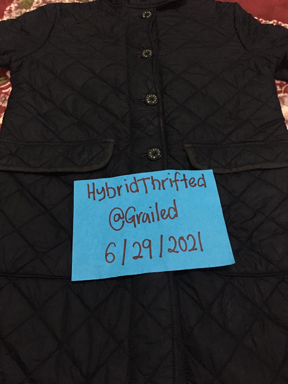 Mackintosh MACKINTOSH QUILTED NYLON PUFFER LONG COAT Size US M / EU 48-50 / 2 - 12 Thumbnail