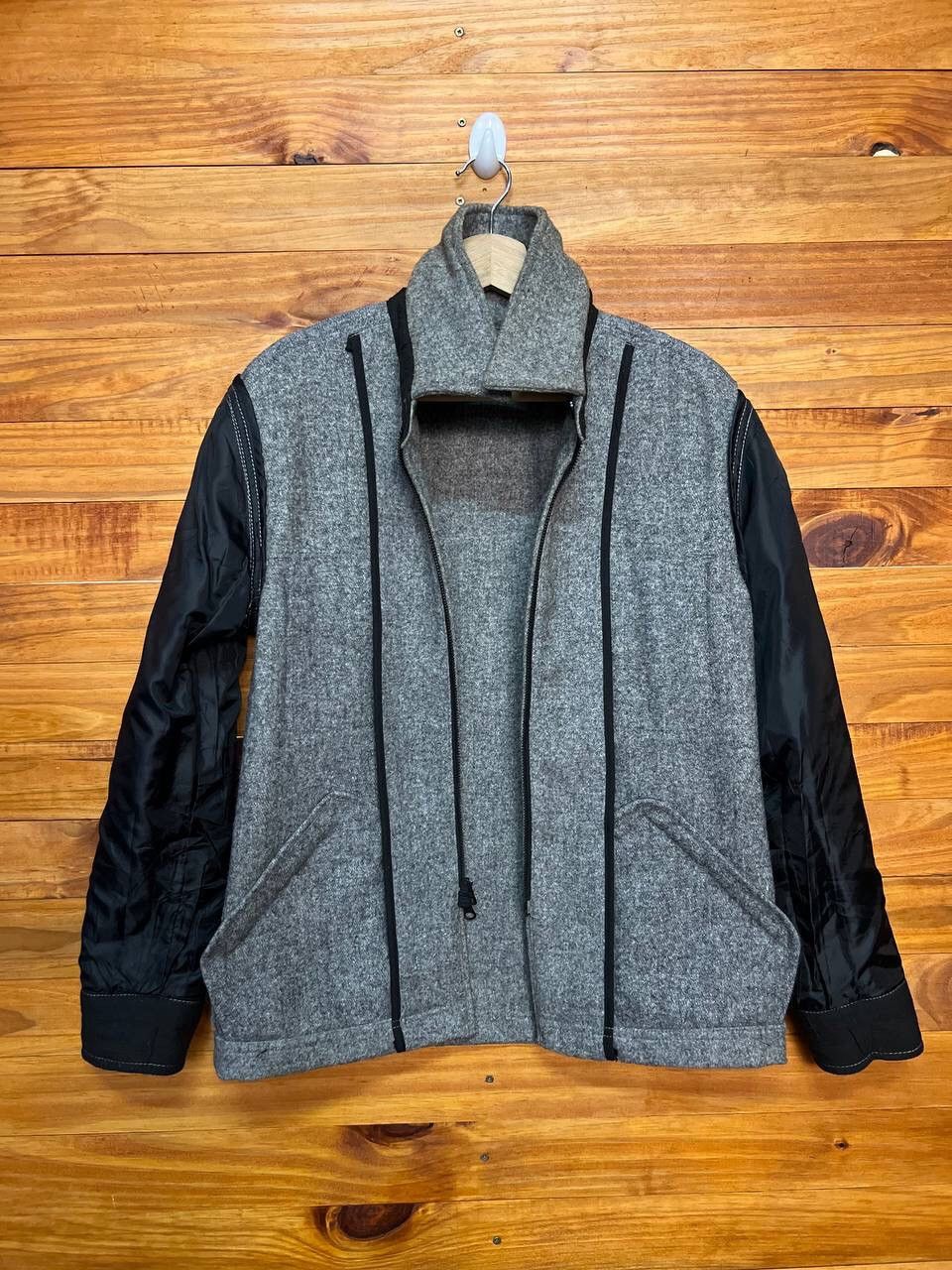 Japanese Brand VINTAGE BACK NUMBER MILITARY WOOL JACKET Size US S / EU 44-46 / 1 - 9 Thumbnail