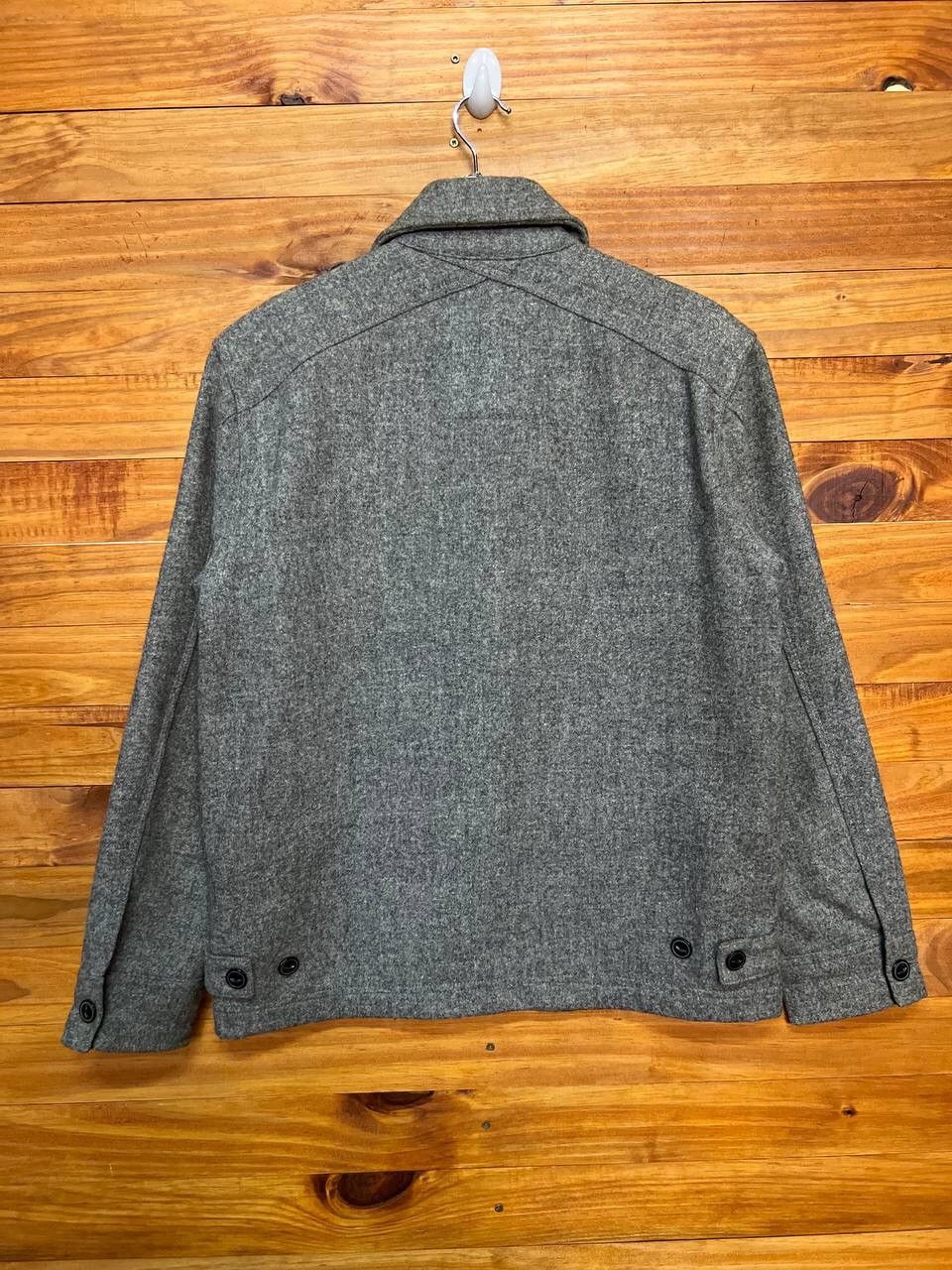Japanese Brand VINTAGE BACK NUMBER MILITARY WOOL JACKET Size US S / EU 44-46 / 1 - 7 Thumbnail