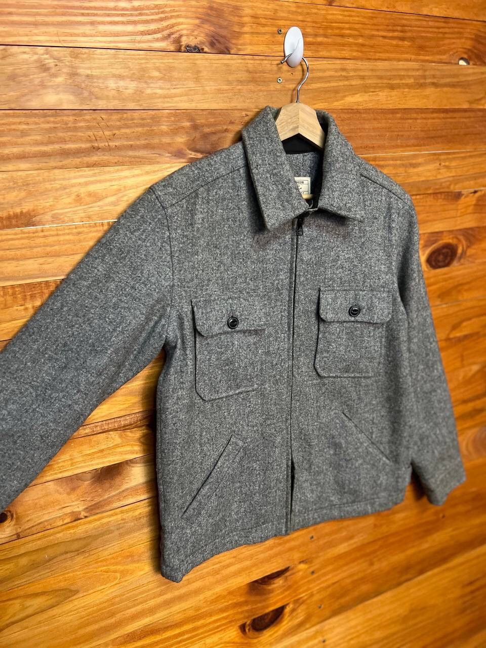Japanese Brand VINTAGE BACK NUMBER MILITARY WOOL JACKET Size US S / EU 44-46 / 1 - 5 Thumbnail
