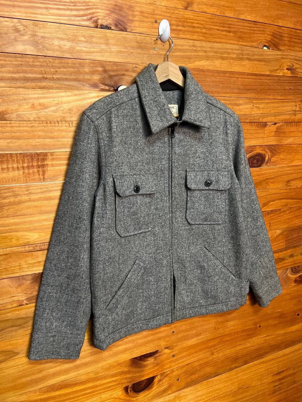 Japanese Brand VINTAGE BACK NUMBER MILITARY WOOL JACKET Size US S / EU 44-46 / 1 - 2 Thumbnail