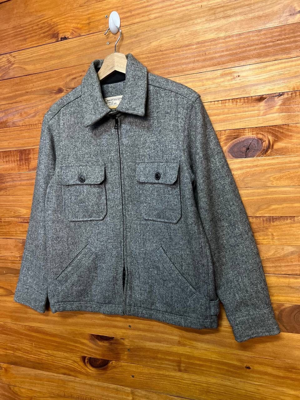 Japanese Brand VINTAGE BACK NUMBER MILITARY WOOL JACKET Size US S / EU 44-46 / 1 - 3 Thumbnail