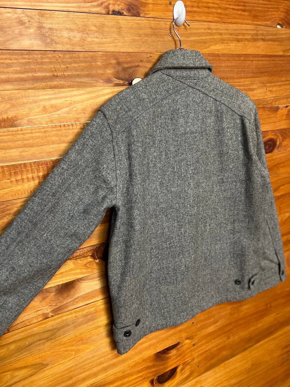 Japanese Brand VINTAGE BACK NUMBER MILITARY WOOL JACKET Size US S / EU 44-46 / 1 - 8 Thumbnail