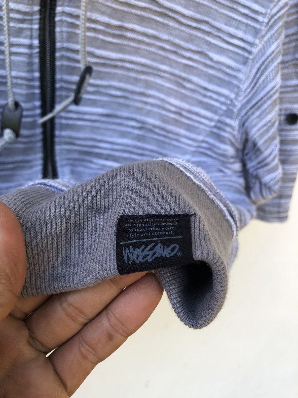 Japanese Brand Japanese Brand Mossimo Short Sleeve pleat Full Zip Size US M / EU 48-50 / 2 - 4 Thumbnail