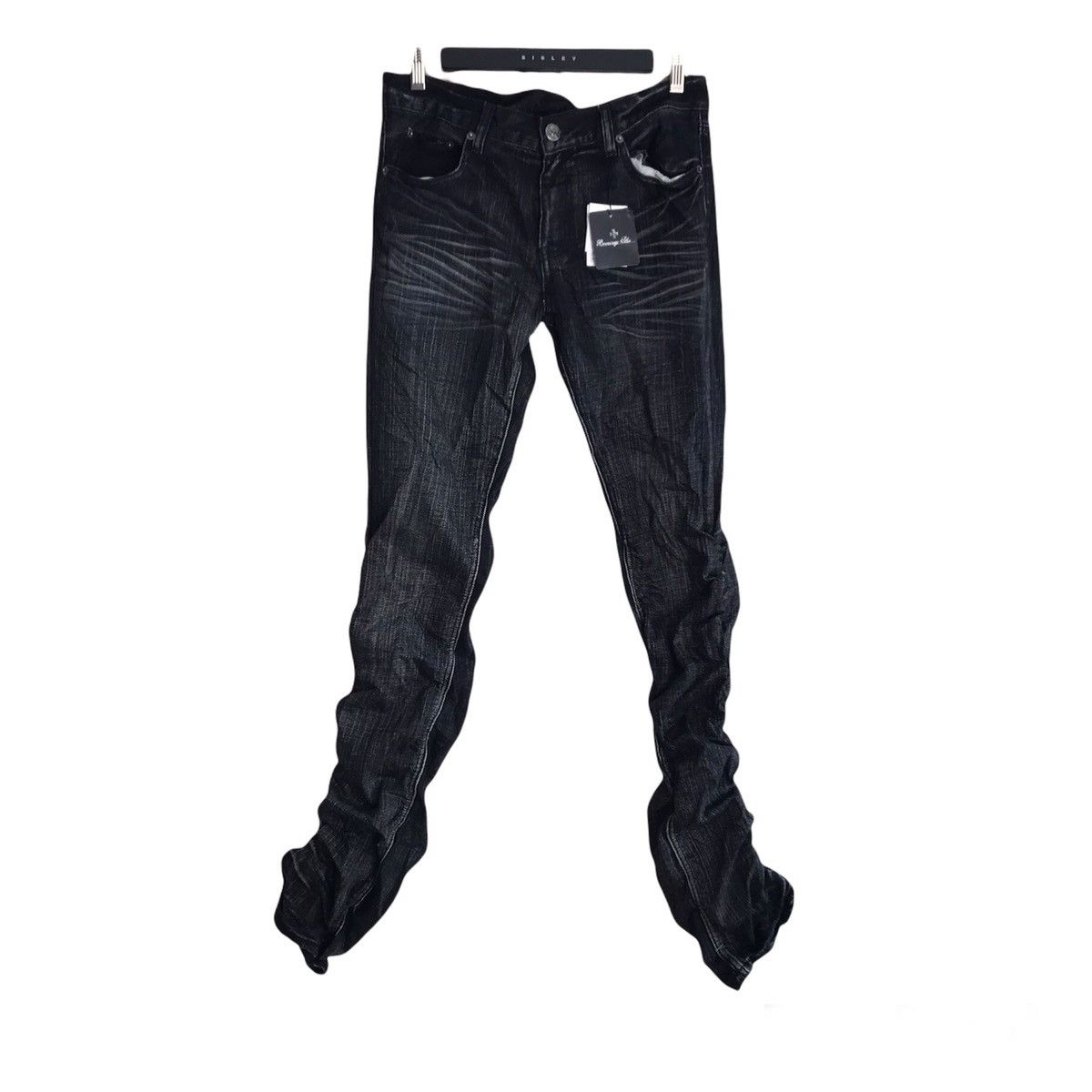 image of Seditionaries Berning Sho Stacked Pants in Black, Men's (Size 32)