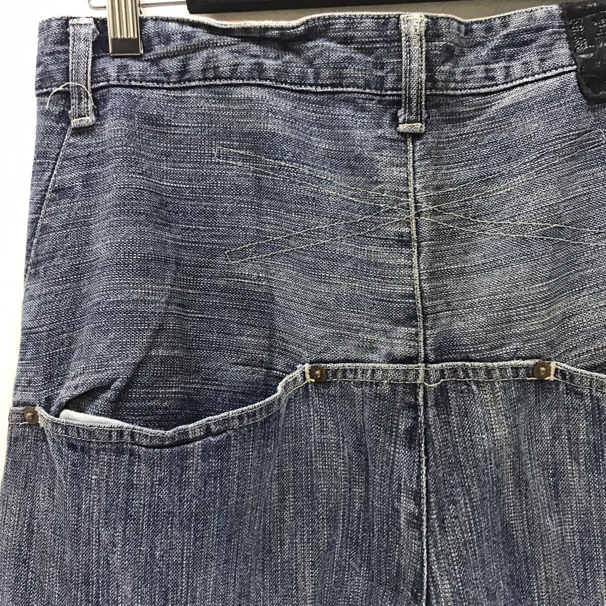 Japanese Brand Scanner Fundamental Denim Jeans Size US 34 / EU 50 - 12 Thumbnail
