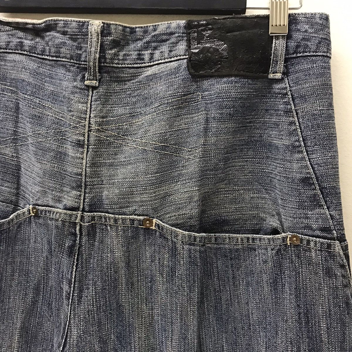 Japanese Brand Scanner Fundamental Denim Jeans Size US 34 / EU 50 - 13 Thumbnail