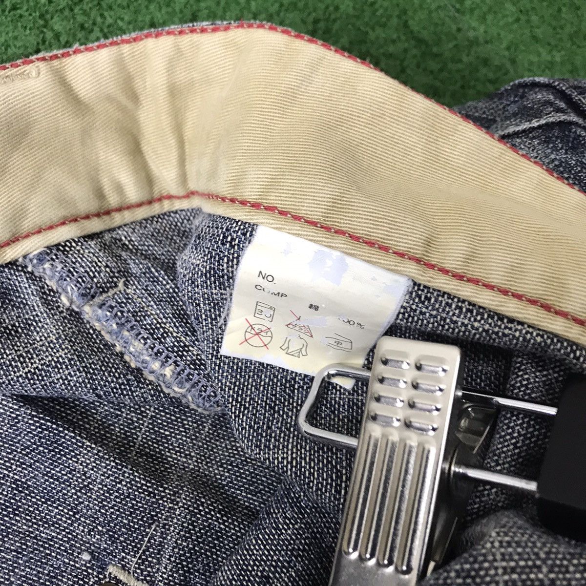 Japanese Brand Scanner Fundamental Denim Jeans Size US 34 / EU 50 - 21 Thumbnail