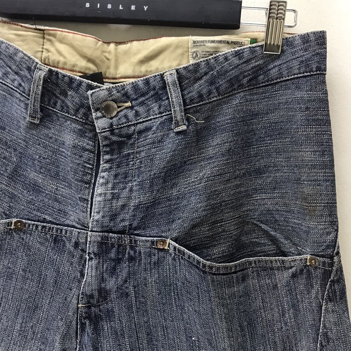 Japanese Brand Scanner Fundamental Denim Jeans Size US 34 / EU 50 - 5 Thumbnail