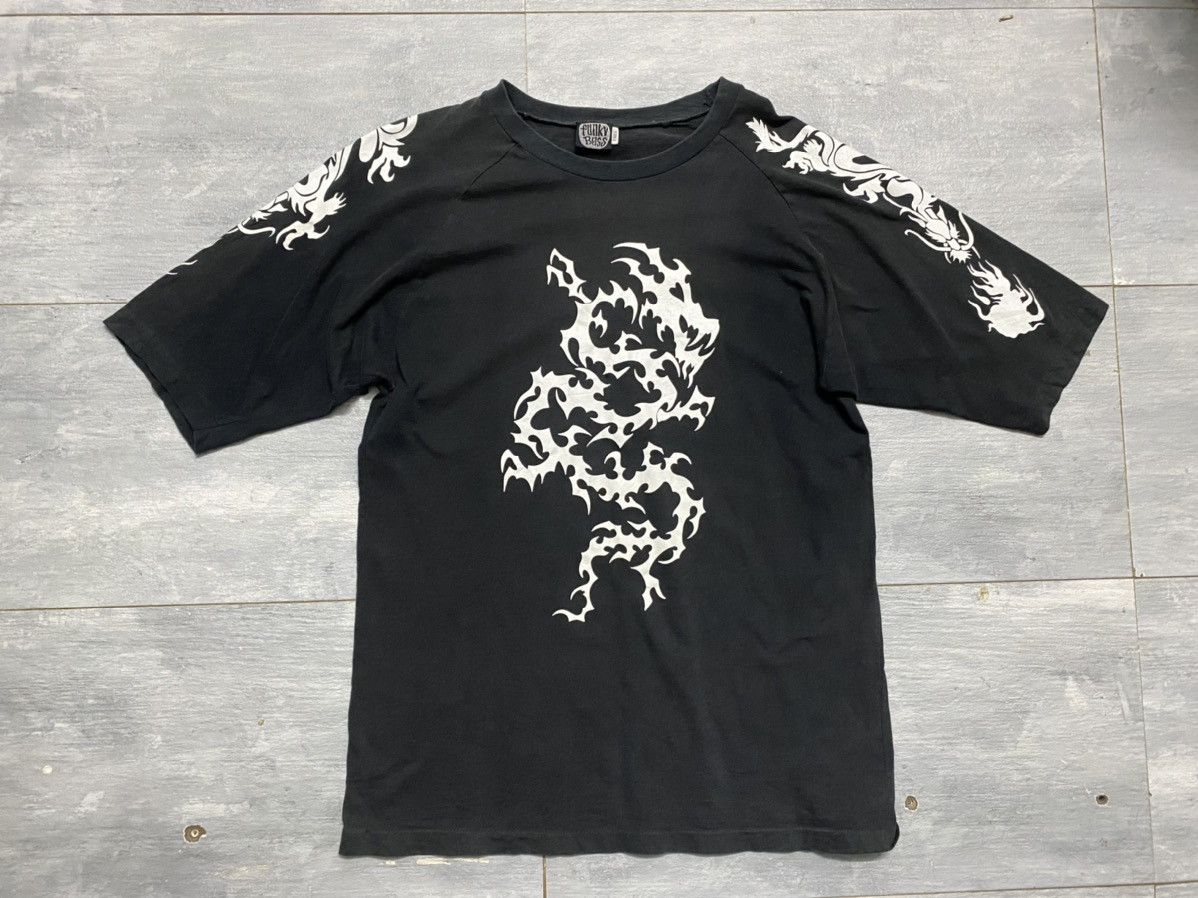 Japanese Brand × Other × Vintage 🔥Vintage🔥 Dragon Tattoo Funky Bass Tee Size US L / EU 52-54 / 3 - 1 Thumbnail