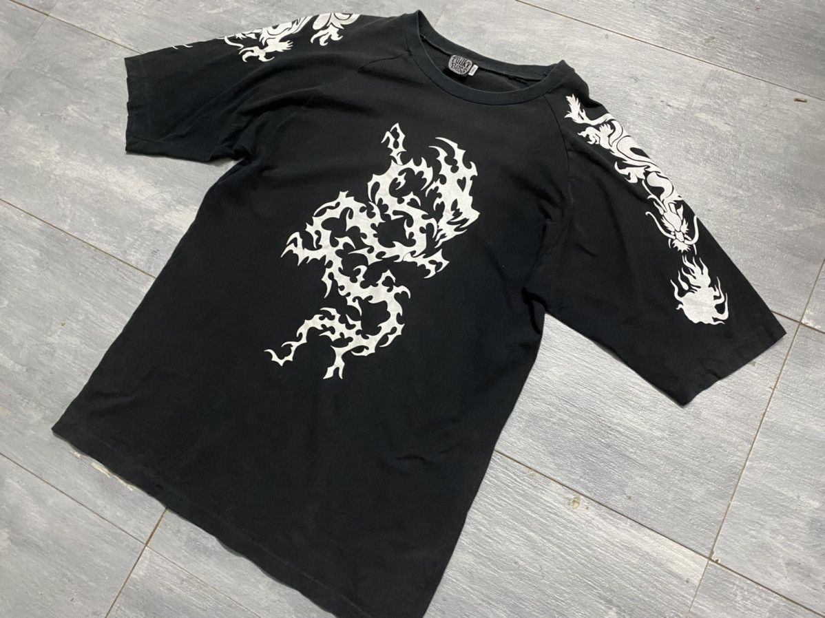 Japanese Brand × Other × Vintage 🔥Vintage🔥 Dragon Tattoo Funky Bass Tee Size US L / EU 52-54 / 3 - 3 Thumbnail