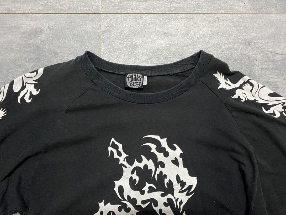 Japanese Brand × Other × Vintage 🔥Vintage🔥 Dragon Tattoo Funky Bass Tee Size US L / EU 52-54 / 3 - 4 Thumbnail