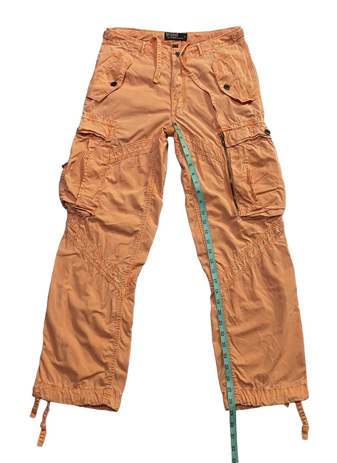 Polo Ralph Lauren Vintage 90s Polo Ralph Lauren Utility Cargo Pants Size US 30 / EU 46 - 7 Thumbnail