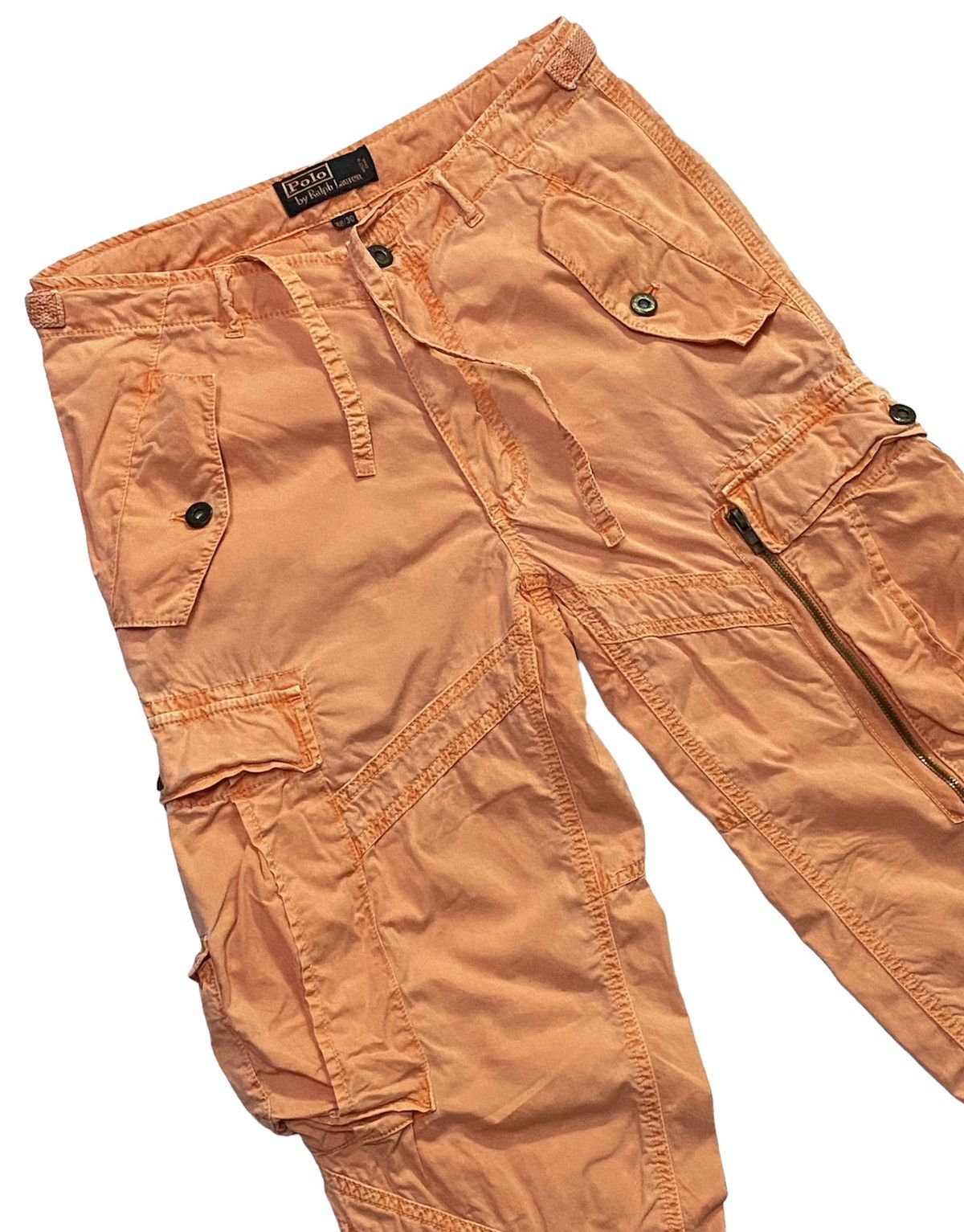 Polo Ralph Lauren Vintage 90s Polo Ralph Lauren Utility Cargo Pants Size US 30 / EU 46 - 15 Thumbnail
