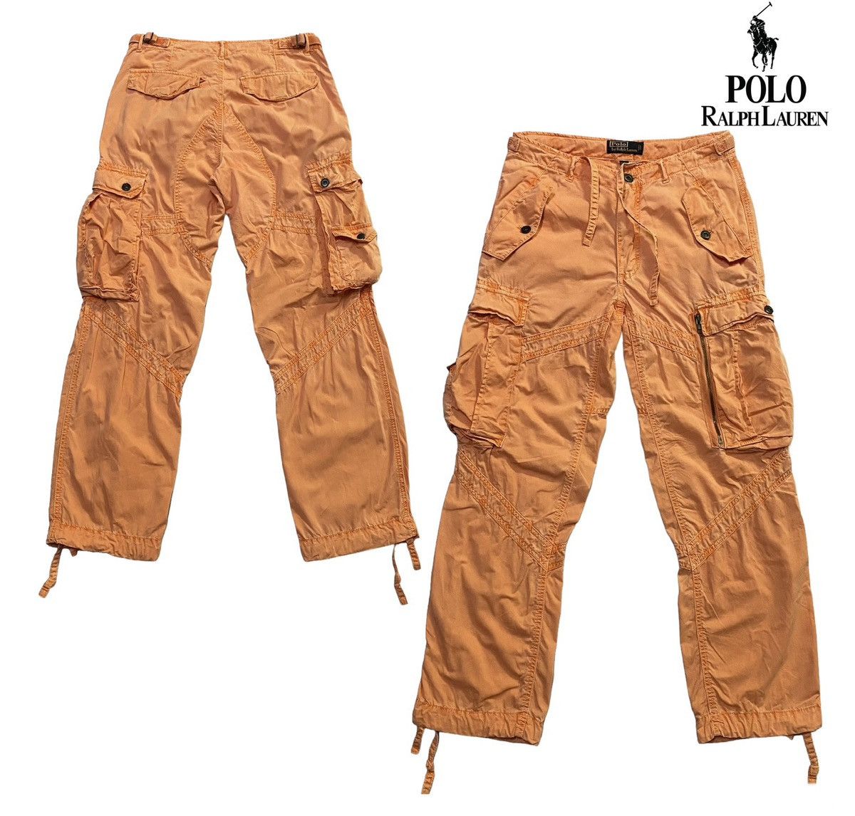 Polo Ralph Lauren Vintage 90s Polo Ralph Lauren Utility Cargo Pants Size US 30 / EU 46 - 1 Thumbnail