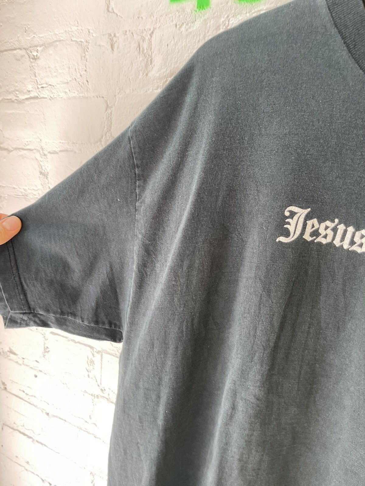 Vintage Vintage JESUS IS COMING HIDE THE PORN ! crazy Shirt fuck Size US XXL / EU 58 / 5 - 5 Thumbnail