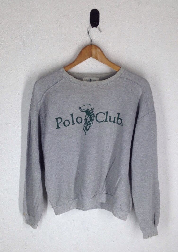 Beverly Hills Polo Club Rare!!! polo club Spells Out Big Logo Sweatshirt Size M Size US M / EU 48-50 / 2 - 1 Thumbnail