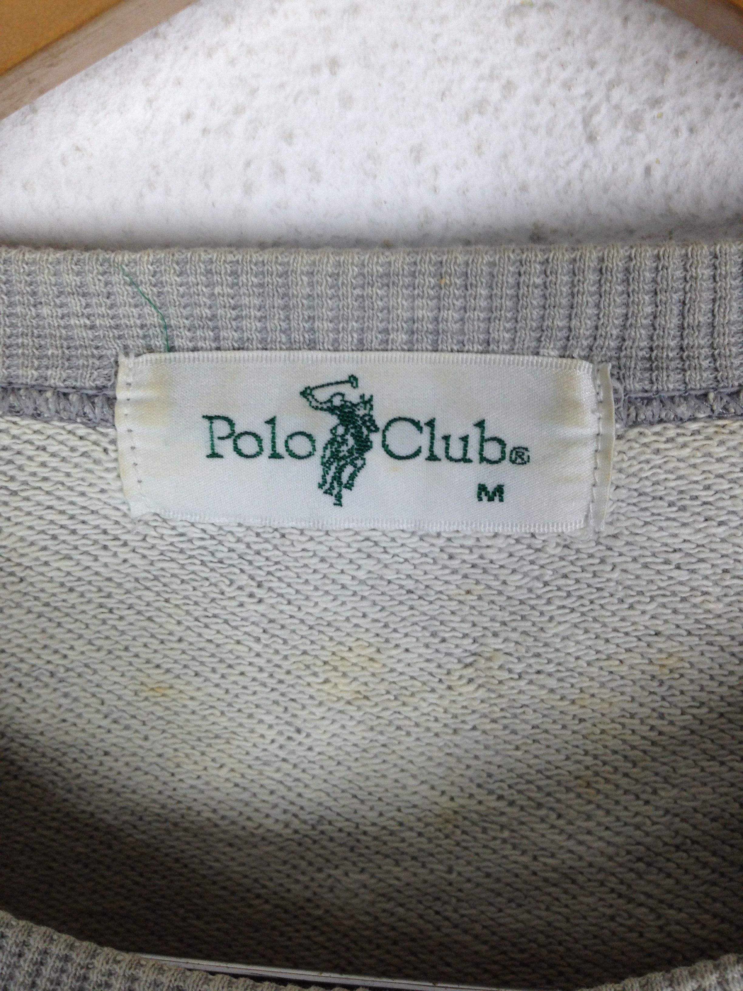 Beverly Hills Polo Club Rare!!! polo club Spells Out Big Logo Sweatshirt Size M Size US M / EU 48-50 / 2 - 3 Thumbnail