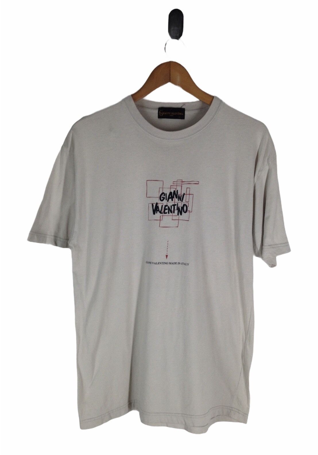 Gianni Valentino × Valentino Gianni Valentino Big Logo T-Shirts Size US L / EU 52-54 / 3 - 1 Thumbnail