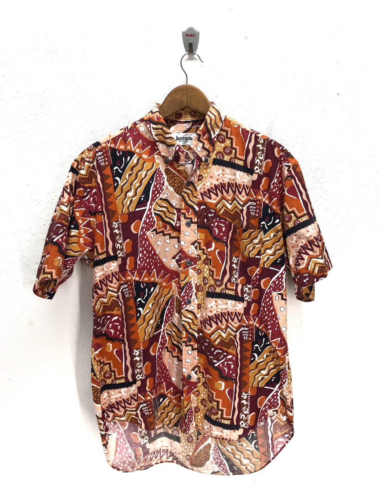 image of Art x Jantzen VTG Jantzen Button Shirts in Flowers, Men's (Size Large)