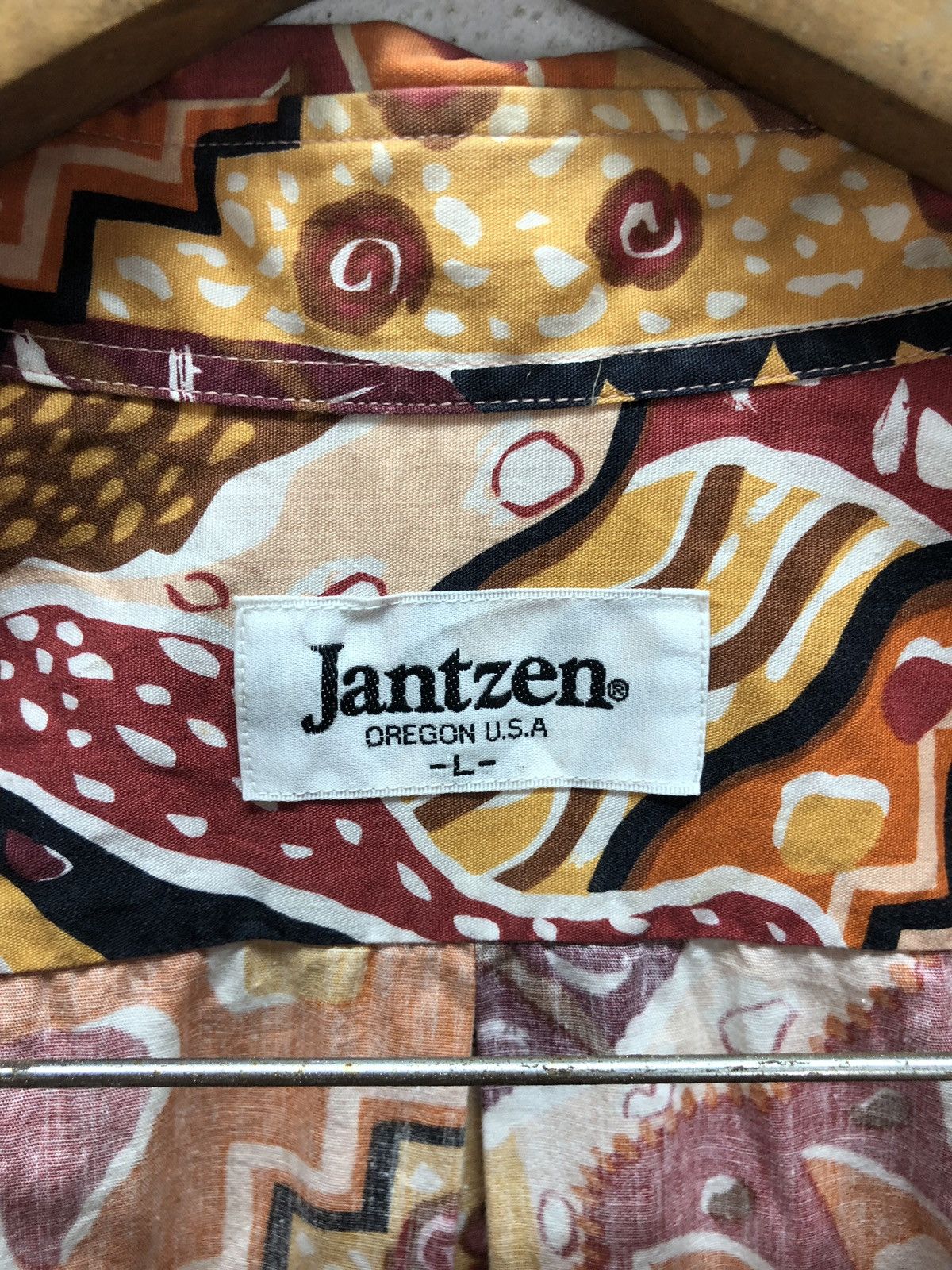 Jantzen Vintage jantzen button shirts Size US L / EU 52-54 / 3 - 8 Thumbnail