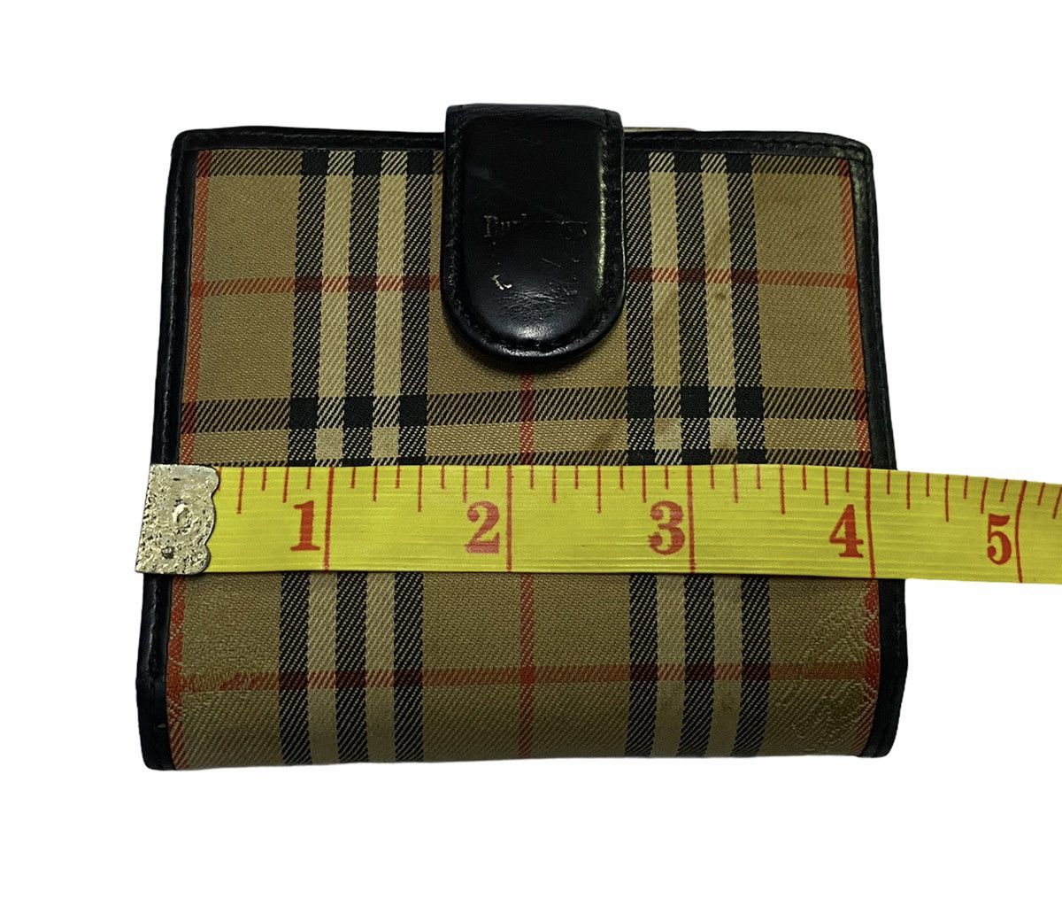 Burberry Vintage Burberry Nova Check Wallet Size ONE SIZE - 4 Thumbnail