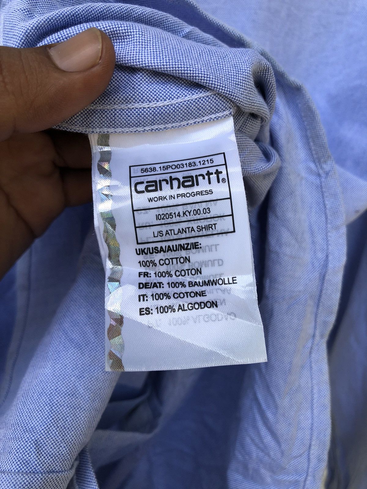 Carhartt Carharrt Work In Progress Snap Button Size US S / EU 44-46 / 1 - 4 Thumbnail