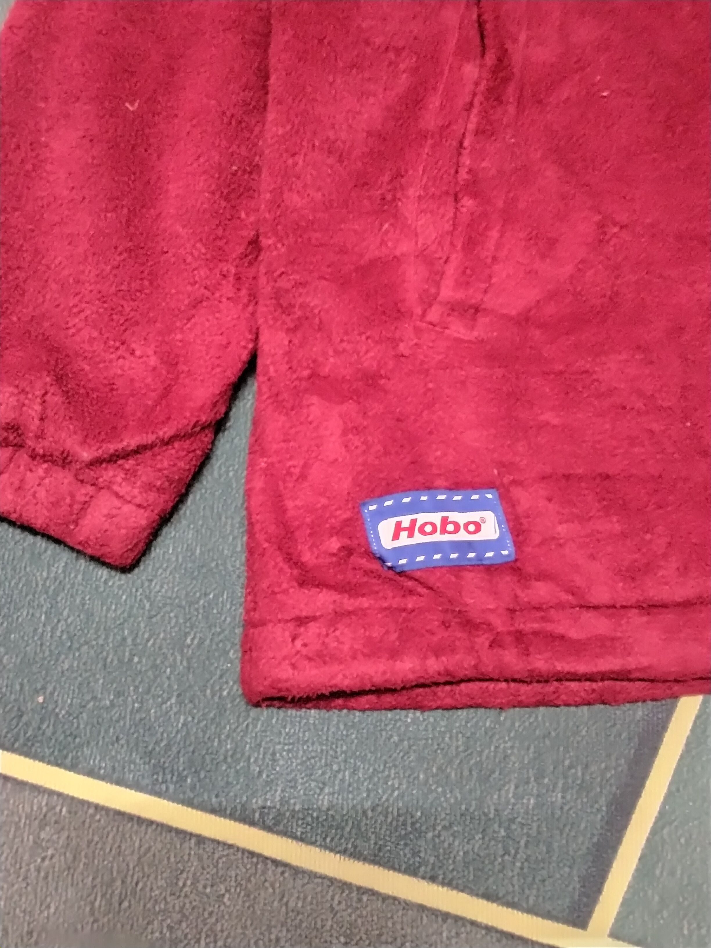 Japanese Brand HOBO SURF SKATE STYLE FLEECE JACKET Size US S / EU 44-46 / 1 - 6 Thumbnail