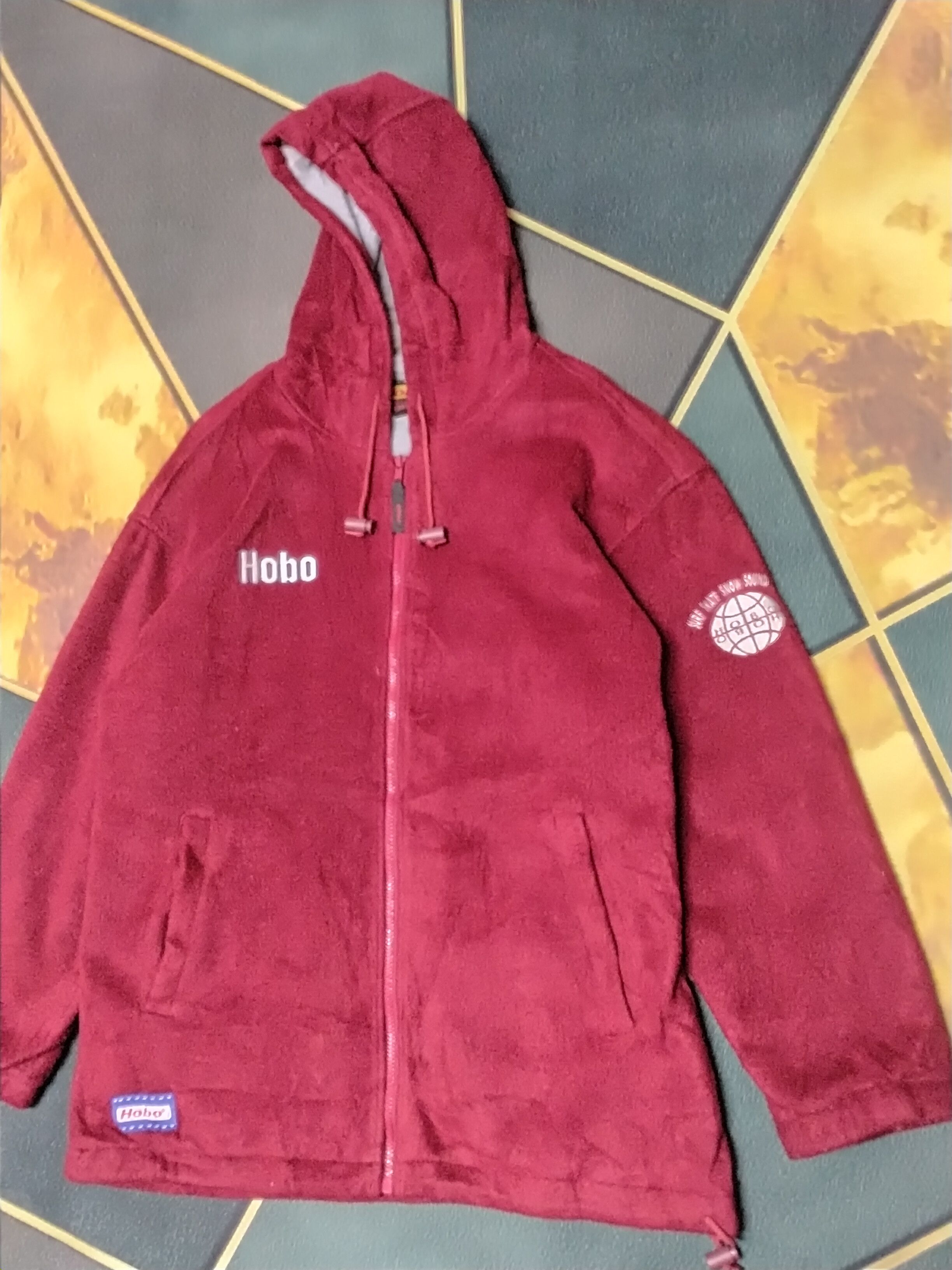 Japanese Brand HOBO SURF SKATE STYLE FLEECE JACKET Size US S / EU 44-46 / 1 - 4 Thumbnail