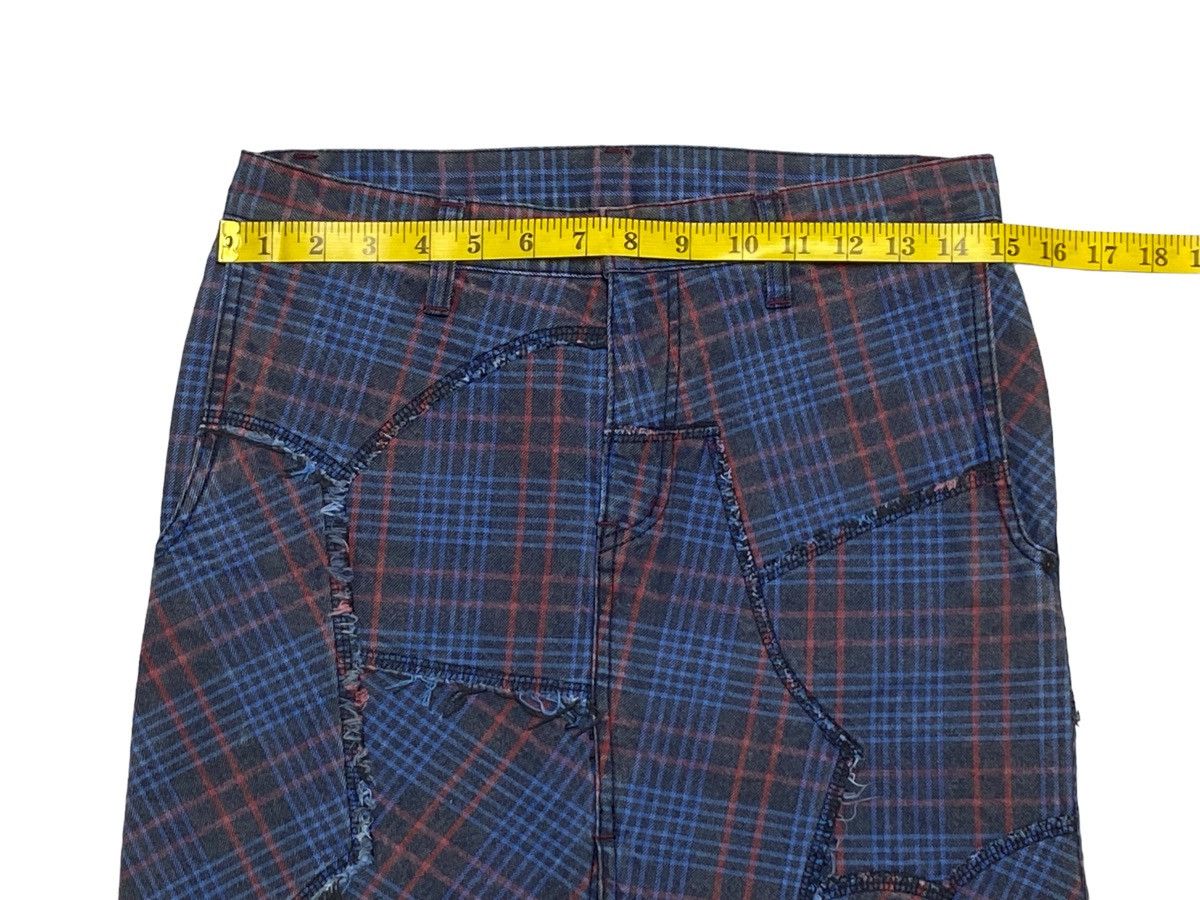 Hysteric Glamour × Japanese Brand Rare🔥Hysteric Glamour Mini Skirts Checkered Patchwork Size 30" / US 8 / IT 44 - 3 Thumbnail