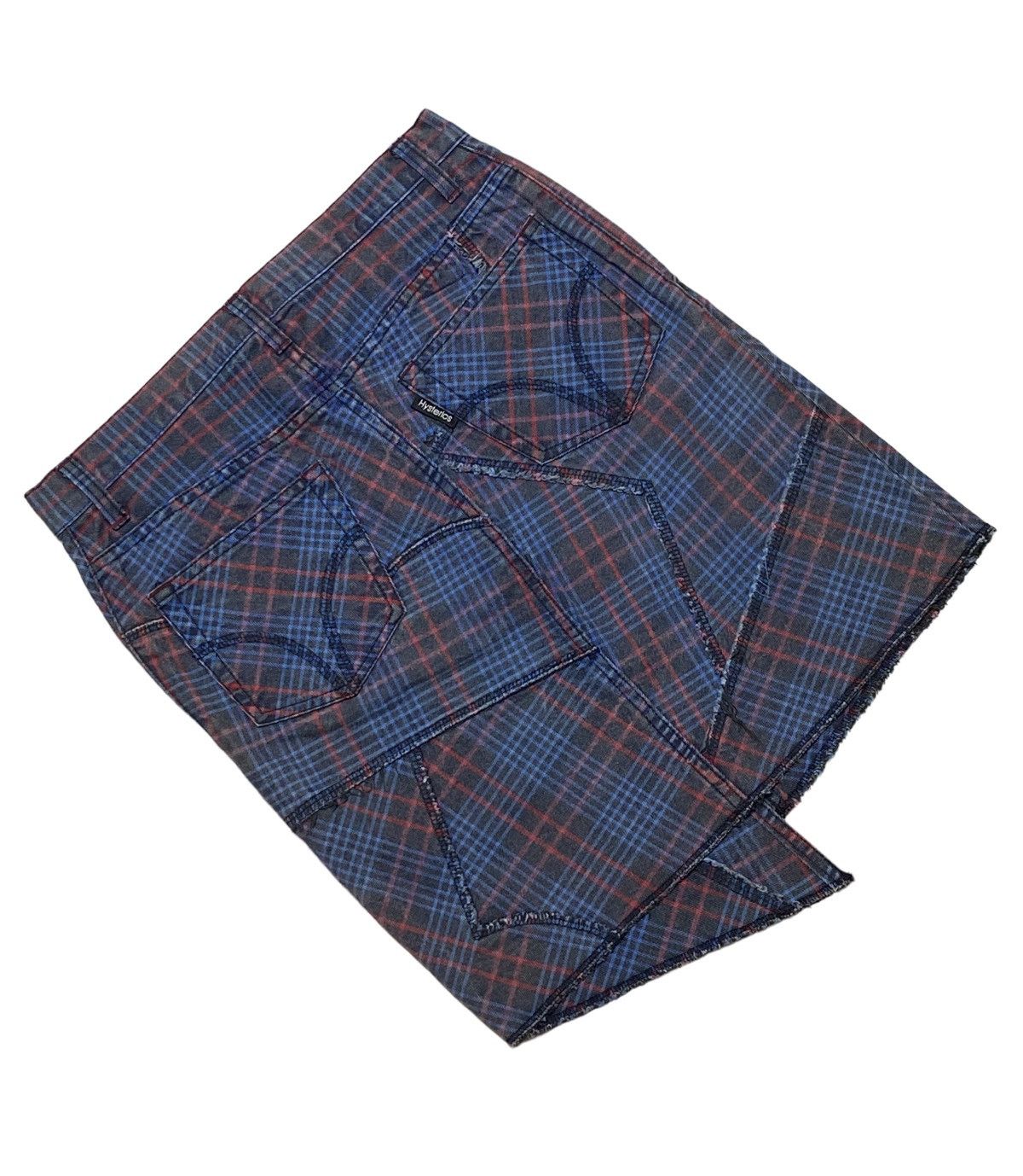 Hysteric Glamour × Japanese Brand Rare🔥Hysteric Glamour Mini Skirts Checkered Patchwork Size 30" / US 8 / IT 44 - 15 Thumbnail