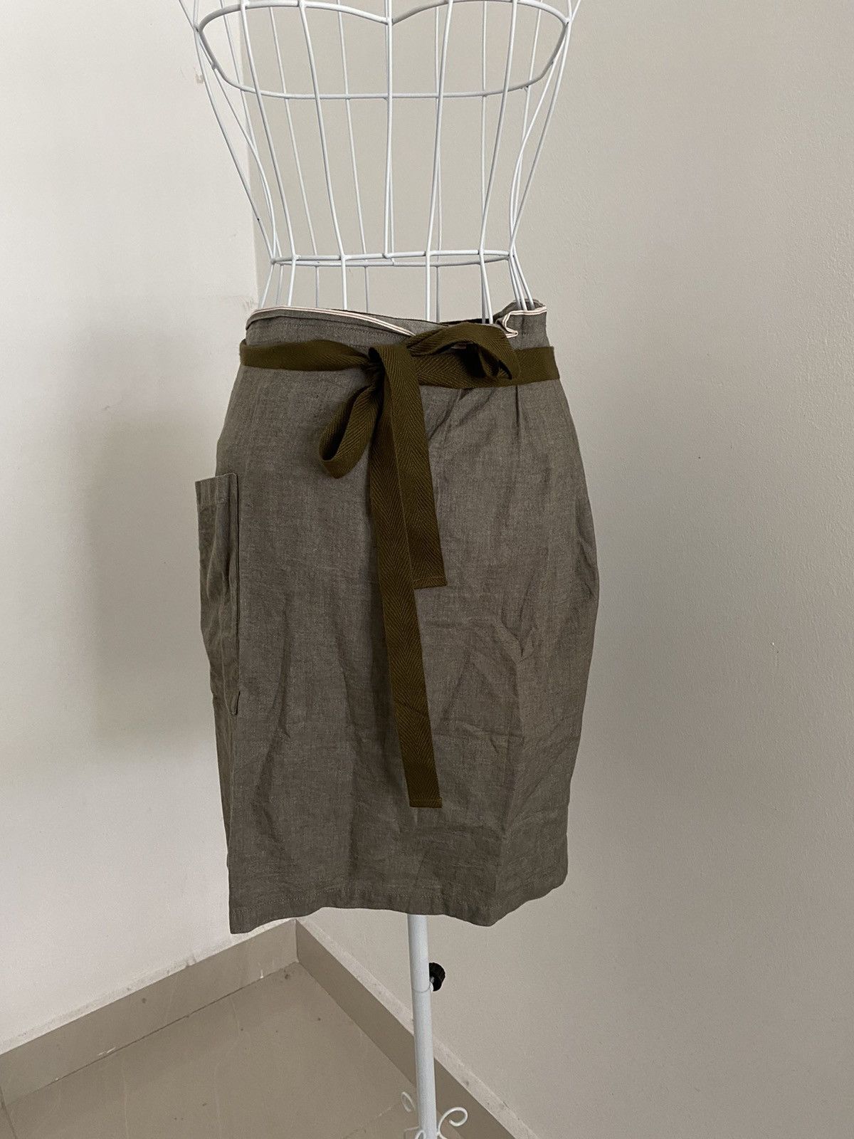 Yohji Yamamoto 🇯🇵Y's for Living Apron Money Pocket Size ONE SIZE - 2 Thumbnail