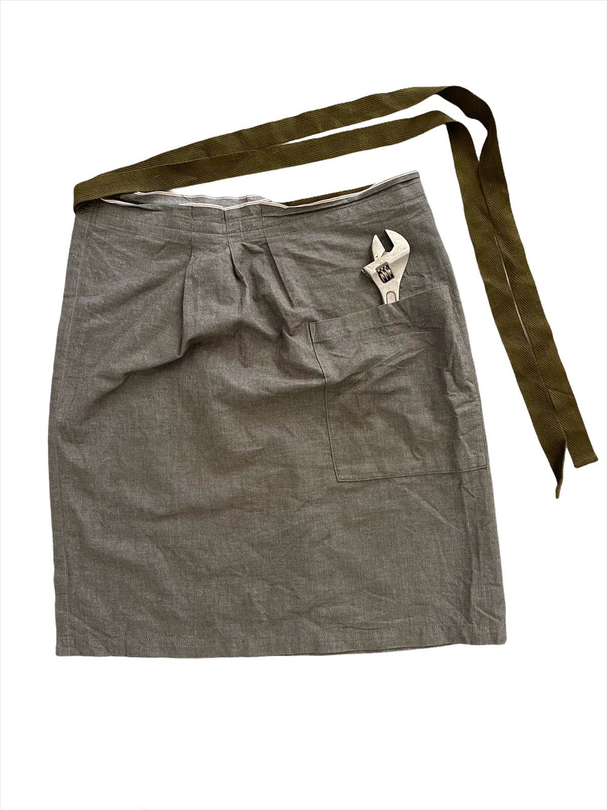 Yohji Yamamoto 🇯🇵Y's for Living Apron Money Pocket Size ONE SIZE - 6 Thumbnail