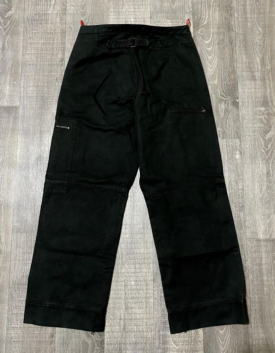 Prada Vintage Prada Multipocket Multizips Heavy Denim Dyed Jeans Size US 34 / EU 50 - 2 Preview