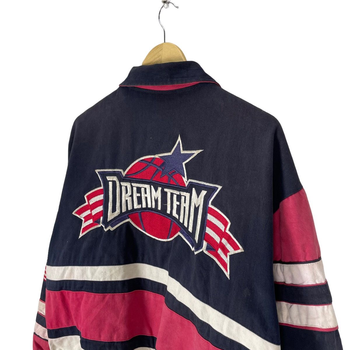 Jeff Hamilton 🔥JEFF HAMILTON USA DREAM TEAM VARSITY JACKET Size US L / EU 52-54 / 3 - 6 Thumbnail