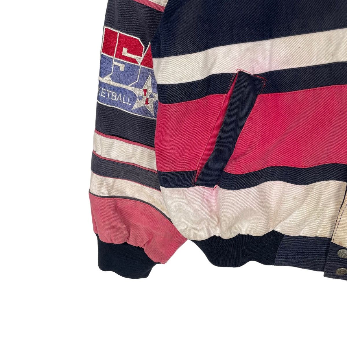 Jeff Hamilton 🔥JEFF HAMILTON USA DREAM TEAM VARSITY JACKET Size US L / EU 52-54 / 3 - 4 Thumbnail
