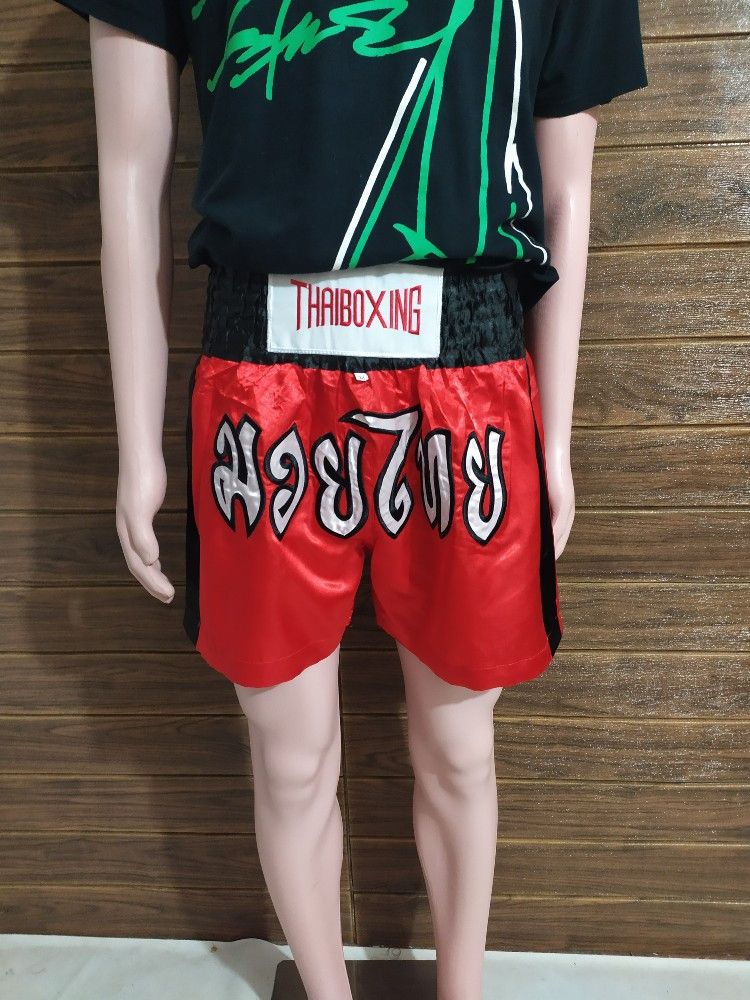 Other 🔥Muay Thai Boxing Short Pants Streetwear Core Fashion Size US 31 - 1 Thumbnail