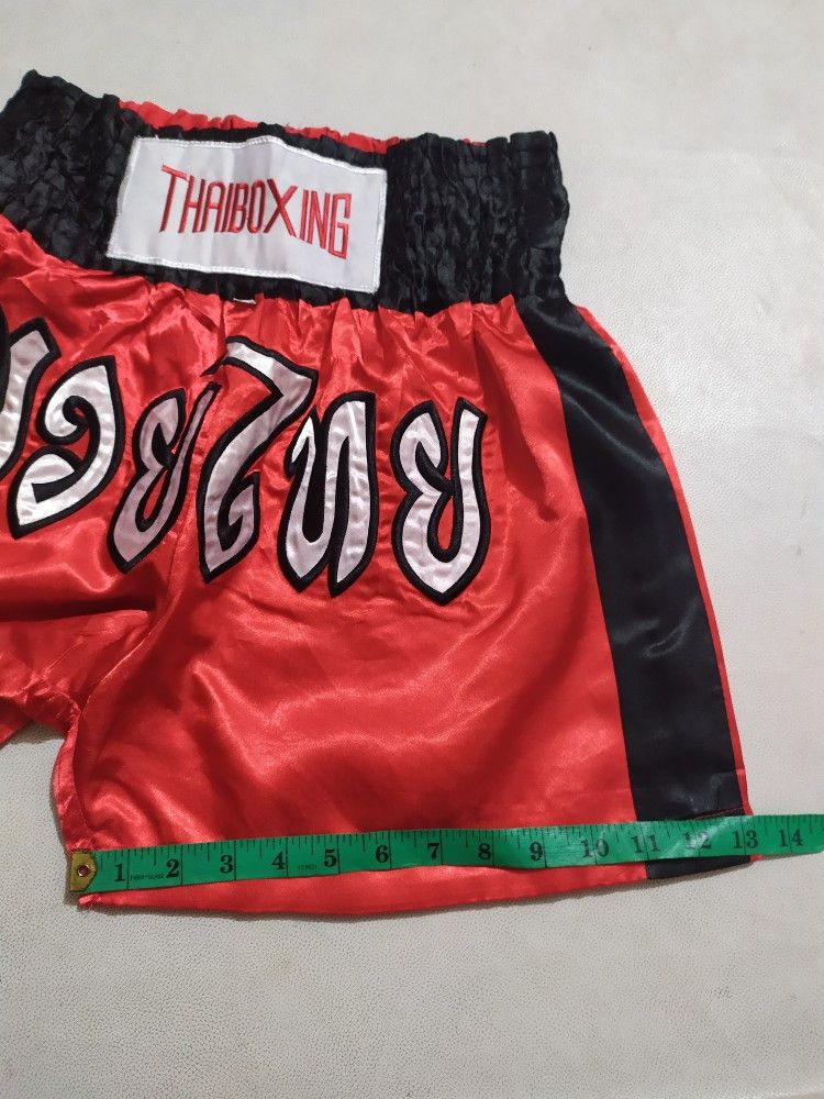 Other 🔥Muay Thai Boxing Short Pants Streetwear Core Fashion Size US 31 - 7 Thumbnail