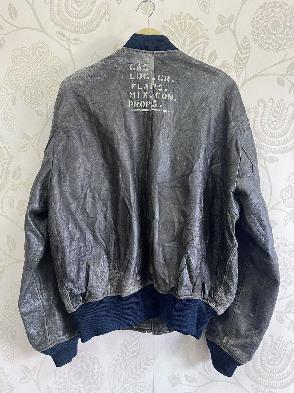 Avirex × Freewheelers Vintage Avirex Freewheelers Goat Skin Leather Jacket Size US M / EU 48-50 / 2 - 20 Thumbnail