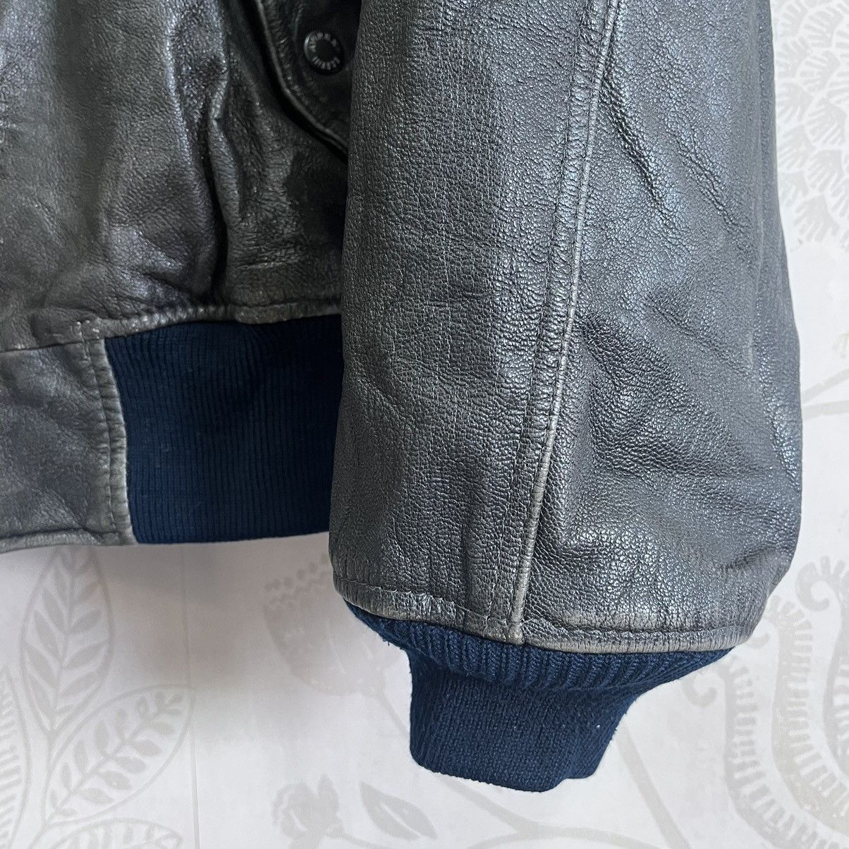 Avirex × Freewheelers Vintage Avirex Freewheelers Goat Skin Leather Jacket Size US M / EU 48-50 / 2 - 11 Thumbnail