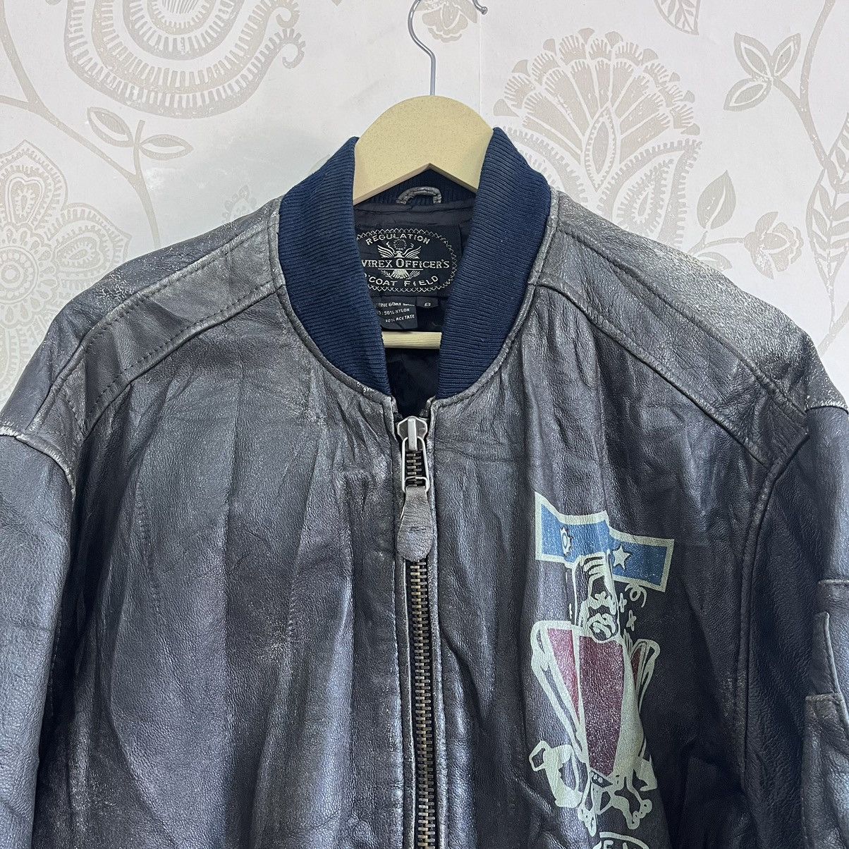 Avirex × Freewheelers Vintage Avirex Freewheelers Goat Skin Leather Jacket Size US M / EU 48-50 / 2 - 18 Thumbnail