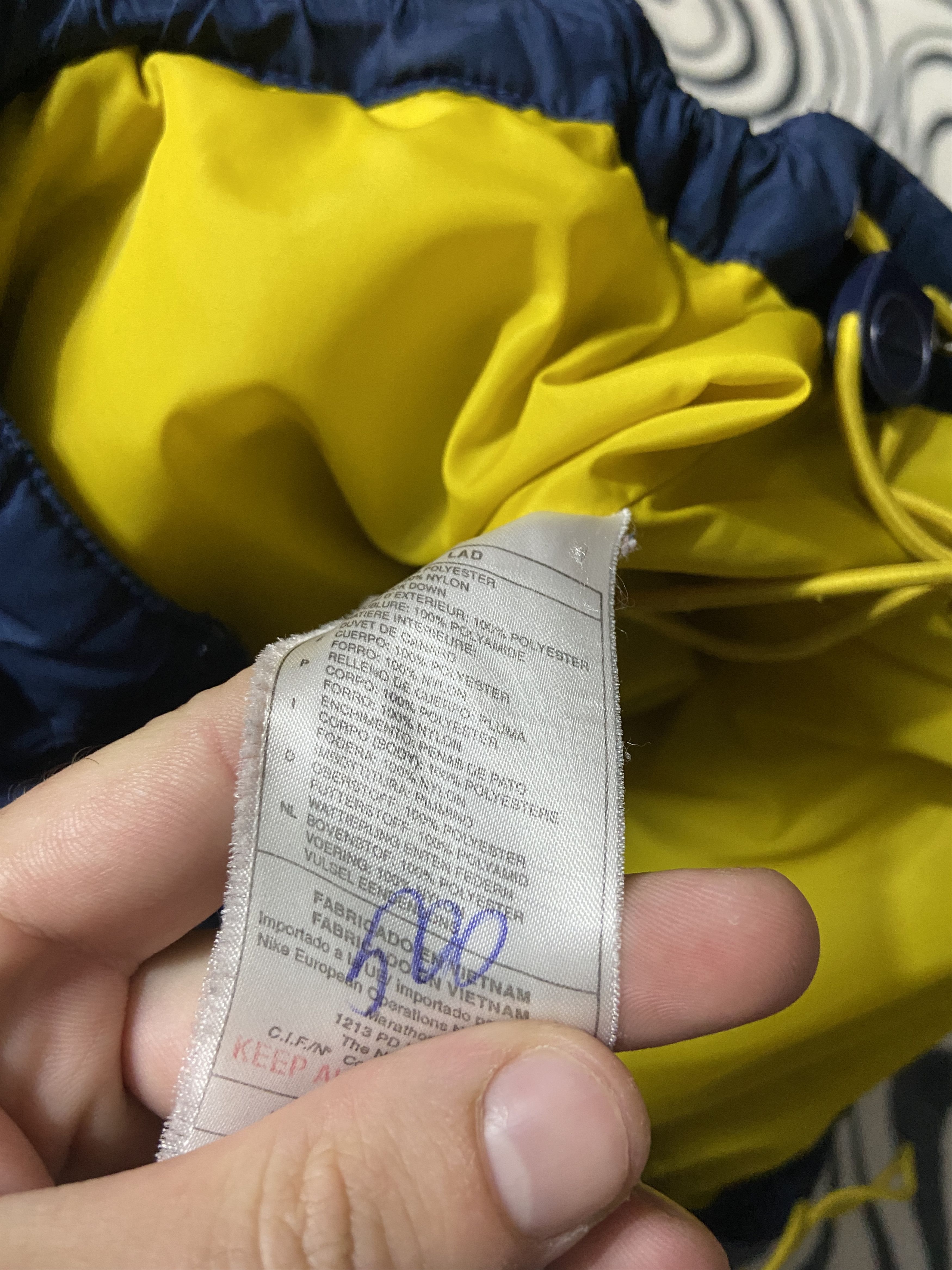 Nike Nike Vintage Mens Down Puffer Jacket Size US M / EU 48-50 / 2 - 5 Thumbnail