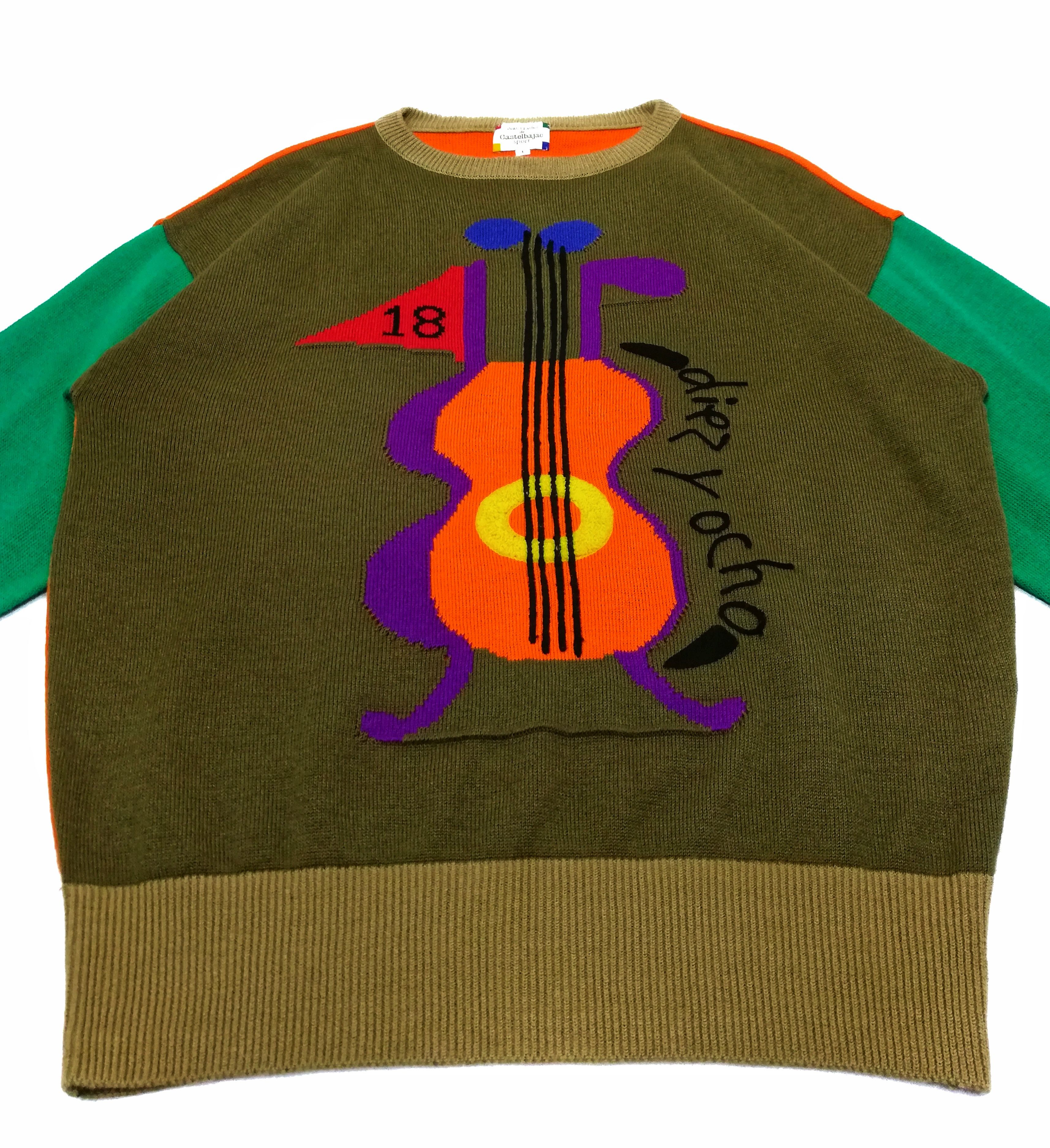Jean Charles De Castelbajac 🔥DOPE JCDC Multi color Knit Sweatshirts Cotton / Polyester Size US S / EU 44-46 / 1 - 2 Thumbnail